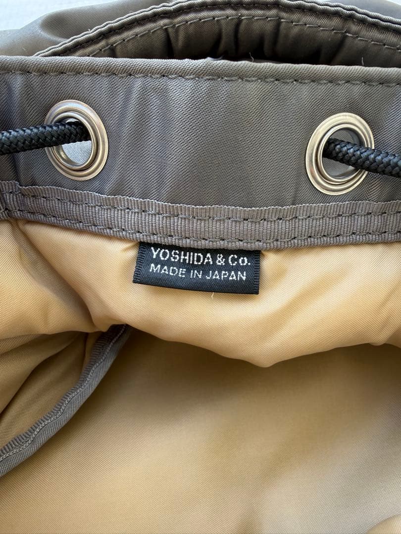 PORTER BALLON SAC L silver glay 中古