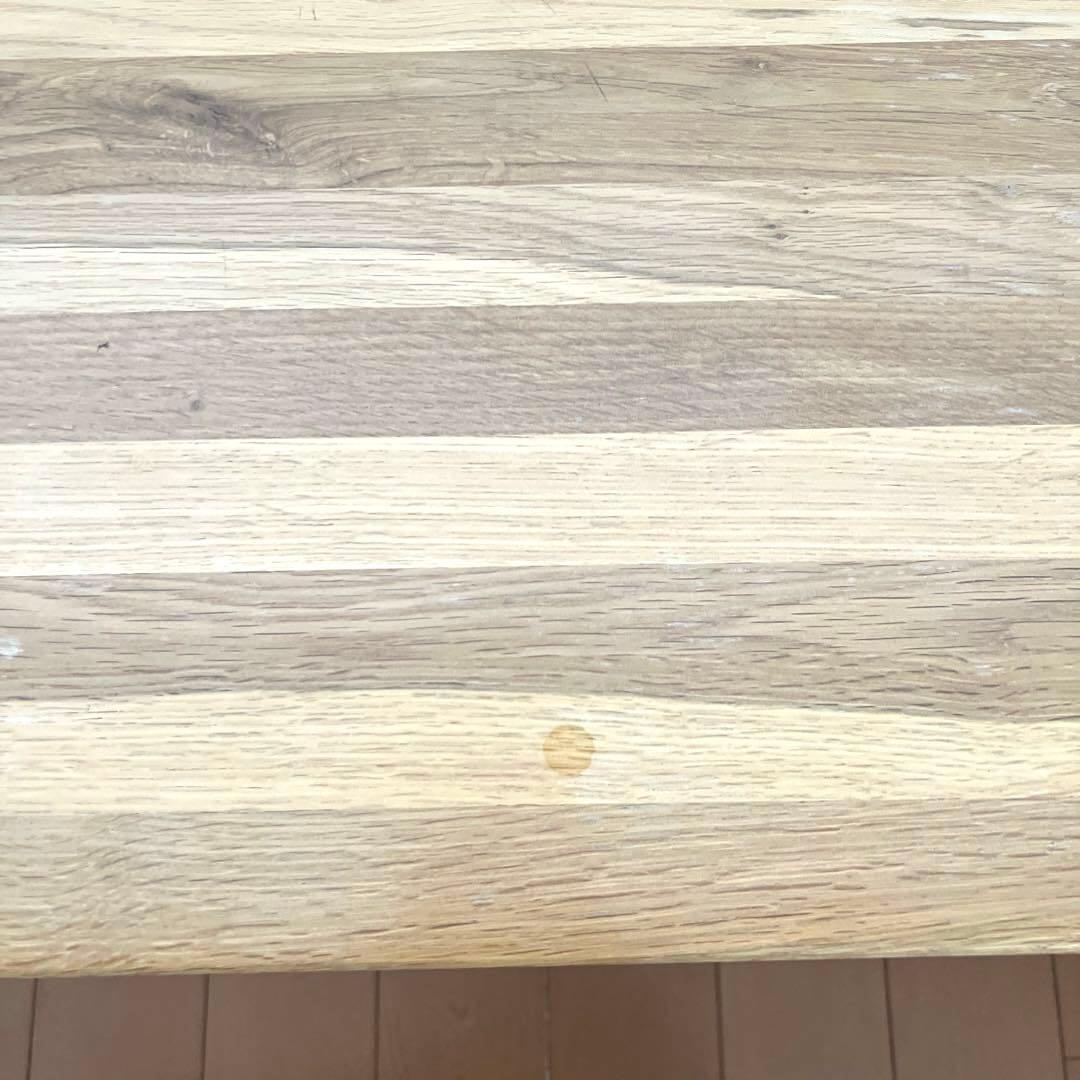 天然木　ホワイトオークナチュラルウッド　ローテーブル 引き出し付きテーブル