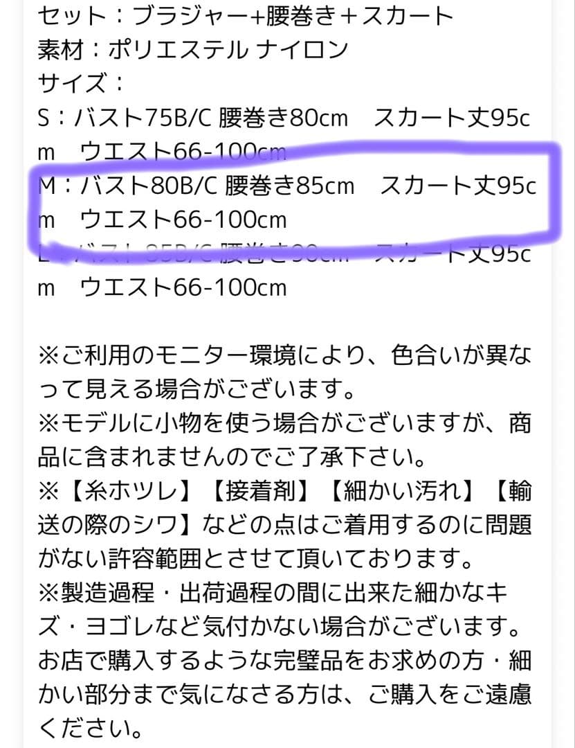 ベリーダンス衣装 3点セット ブラジャー・スカート　M size