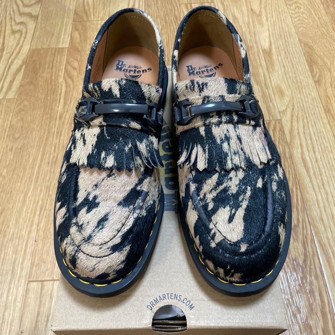 ドクターマーチン　エイドリアンスナッフルローファー　カウ　UK7