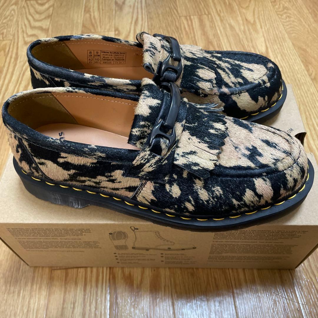ドクターマーチン　エイドリアンスナッフルローファー　カウ　UK7
