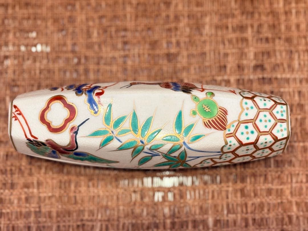 ぶりぶり香合　陶芸品　平安 桃山窯