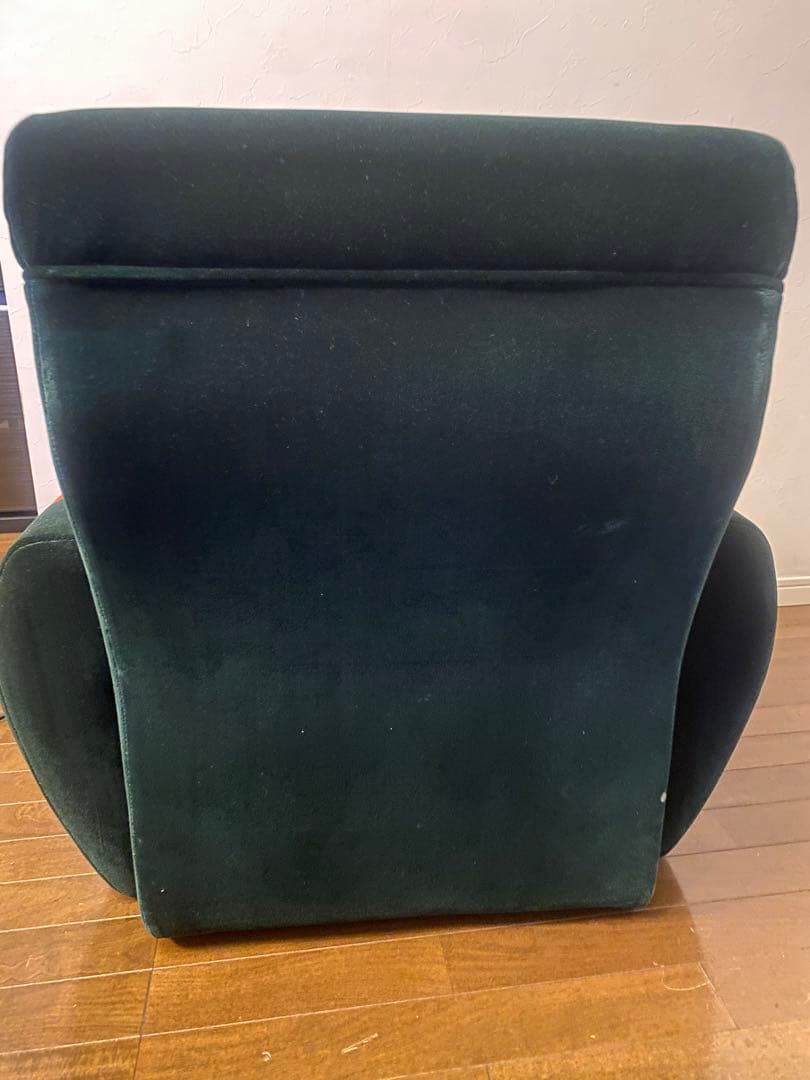 レトロ ストライプ 一人掛けソファ　モケット