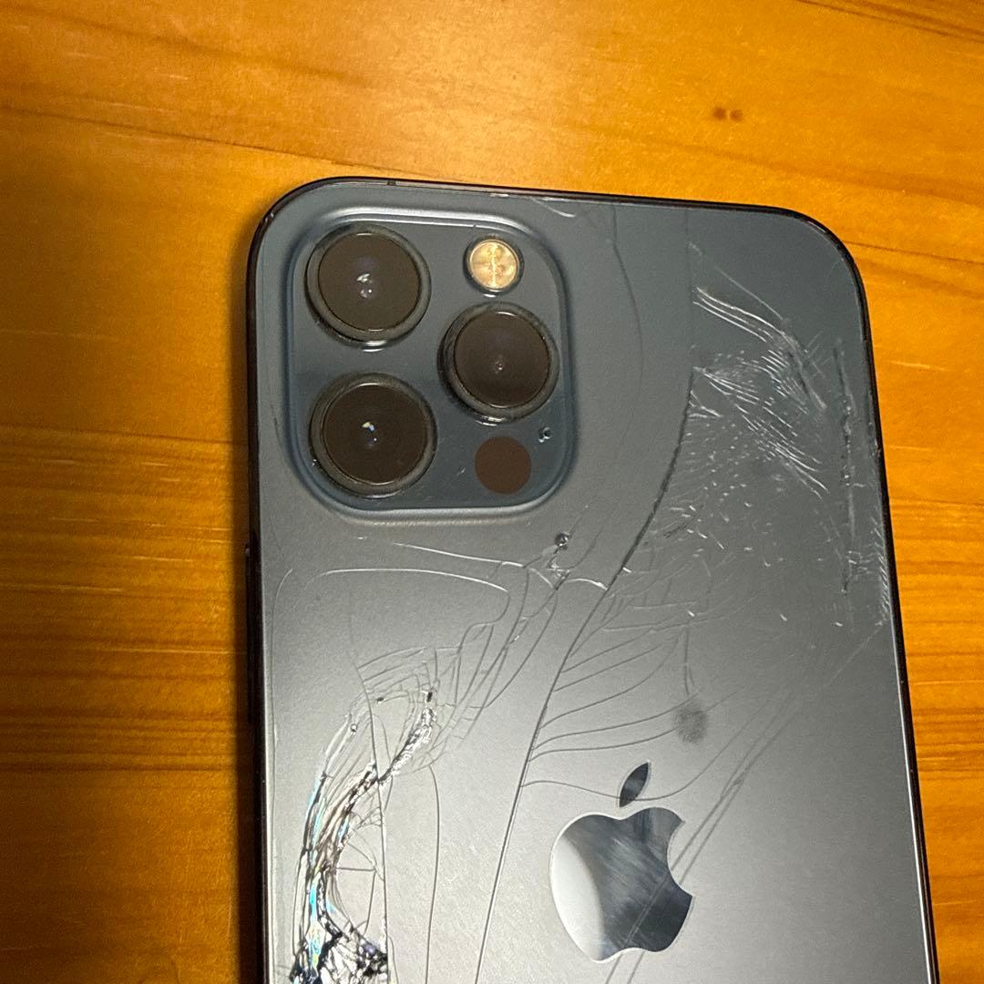 iPhone12pro 256GB バッテリー85% 背面割れ