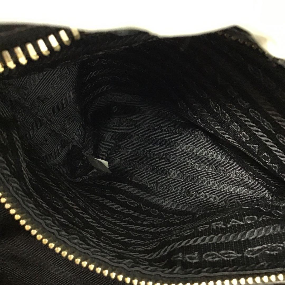 ❣️PRADAプラダ❣️レザーミニボストンバック　ヴィッテロダイノ　B3091M