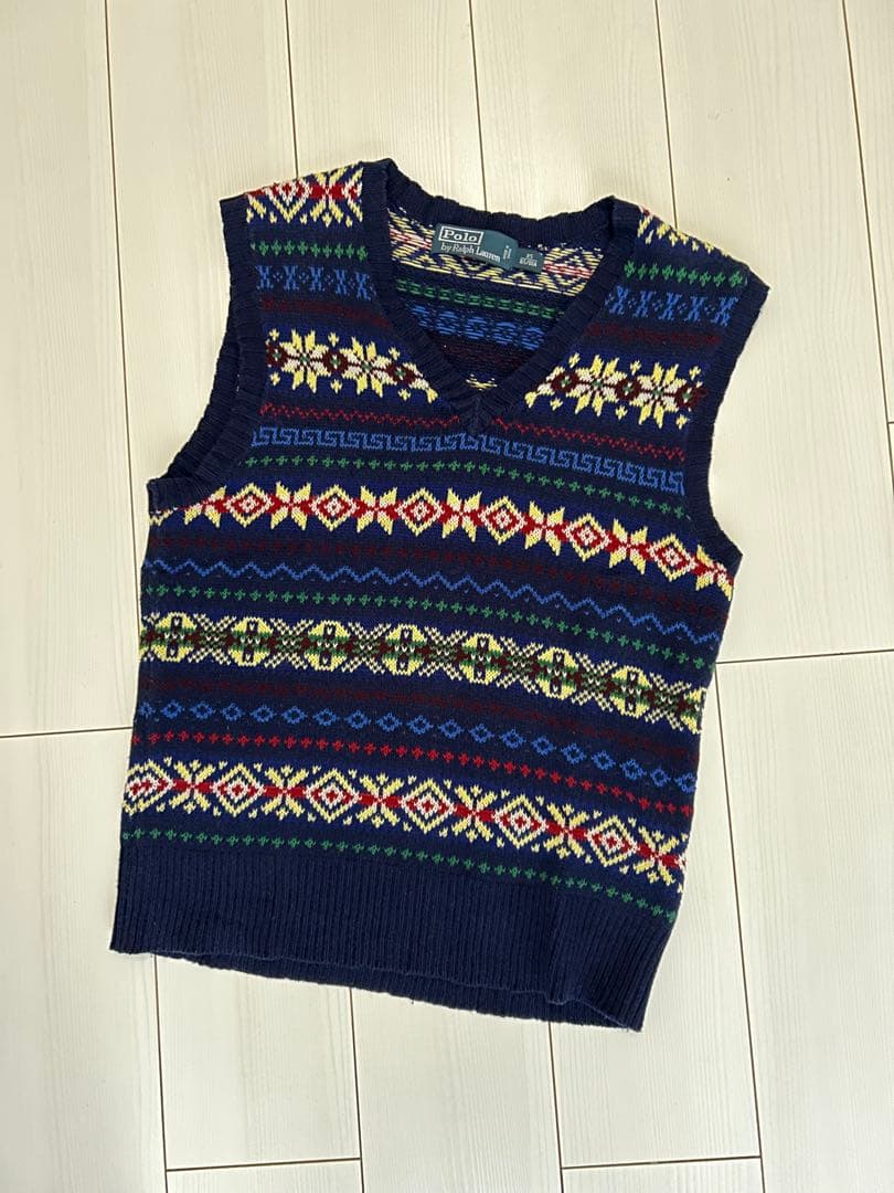 ⭐︎最終値下げ【超美品】POLO RALPH LAUREN フェアアイルベスト