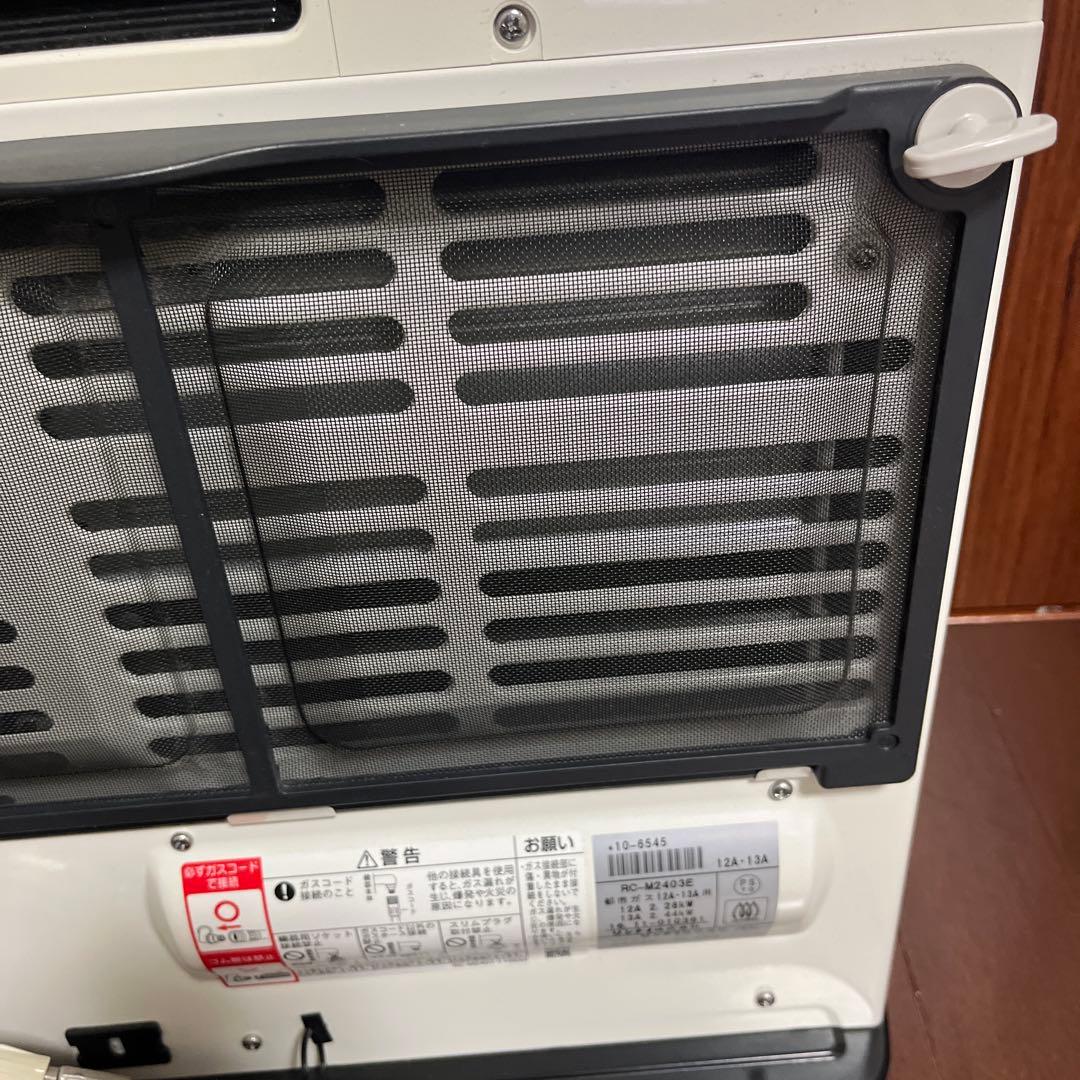 美品 Rinnai ガスファンヒーター 都市ガス用 RC-M2403E