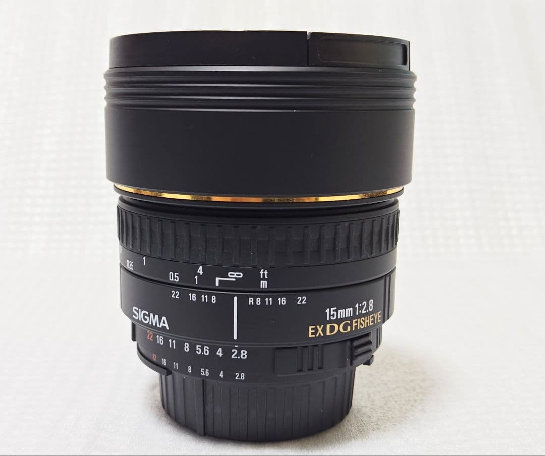 シグマ 15mm F2.8 FISHEYE ニコン Fマウント