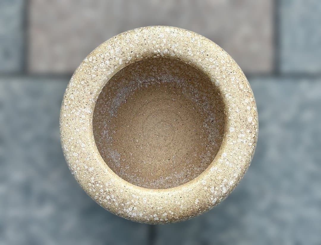 値下げ　新品　火鉢　インテリア　鉢カバー　信楽焼　陶器　直径39cm　開店祝