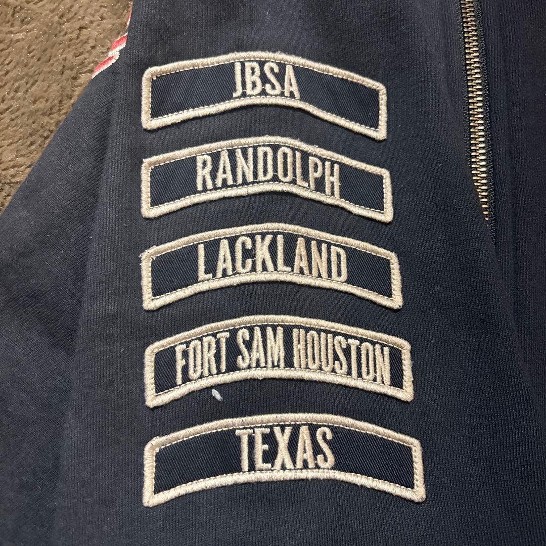 たけしAVIREX LTD U.S. Air Forceスタジャン前後刺繍