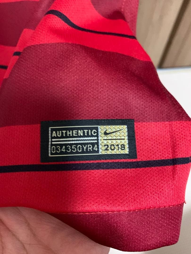 NIKE 鹿島アントラーズ 2018年 選手支給 ユニフォーム 植田直通