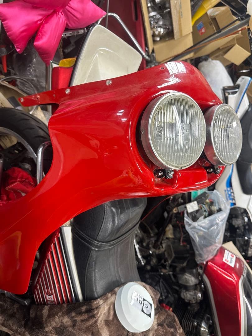 当時物デュアルカウル用CIBIEフォグランプ/ライトカバー付シビエ