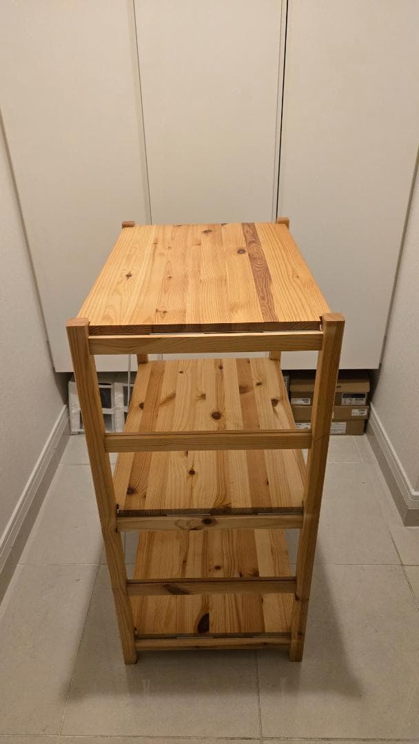 無印良品 パイン材ユニットシェルフ幅58cm×奥行39cm×高さ83cm