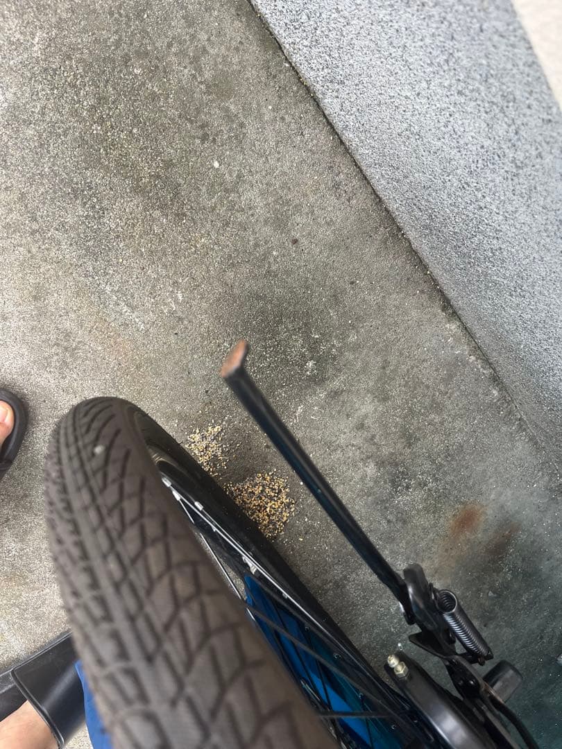 KJY 引き取り限定 キッズバイク ブラック バスケット付き