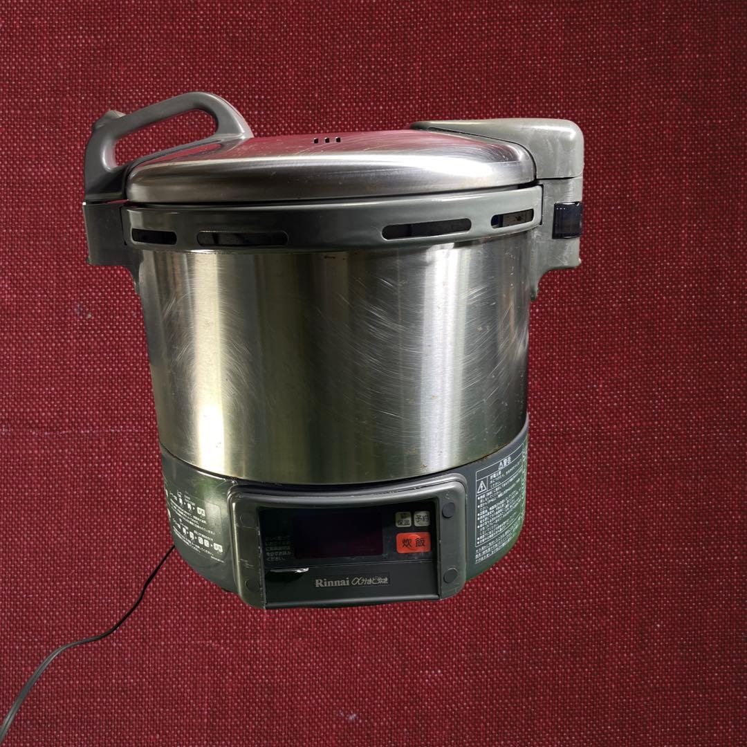 αかまど炊きタイマー付電子ジャー付ガス炊飯器　リンナイ　RR-20VG LPガス