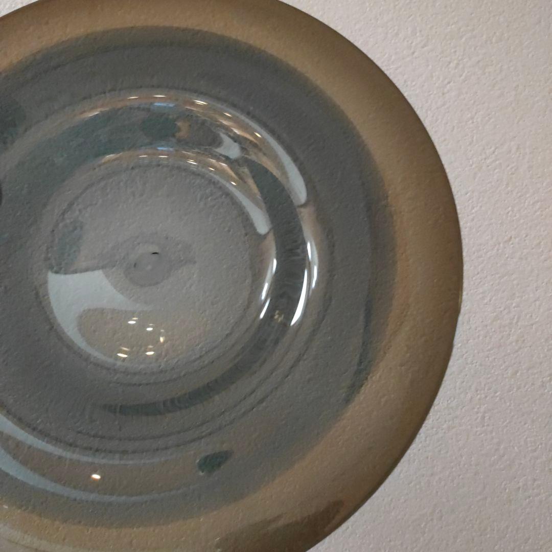 黒川登紀子さん　ガラス　皿