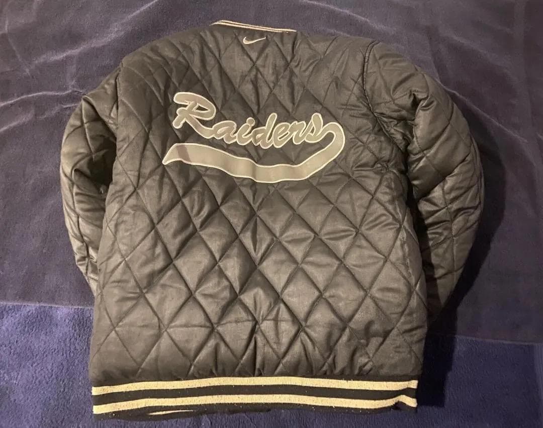 ★レアモデル★ナイキコラボ★ NIKE ナイキ スタジャン NFL レイダース