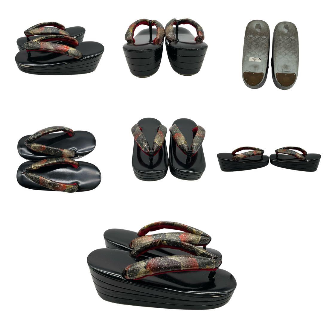 未使用級 草履セット 和装バッグ 京都室町 ハンドバッグ 草履 フォーマルバッグ