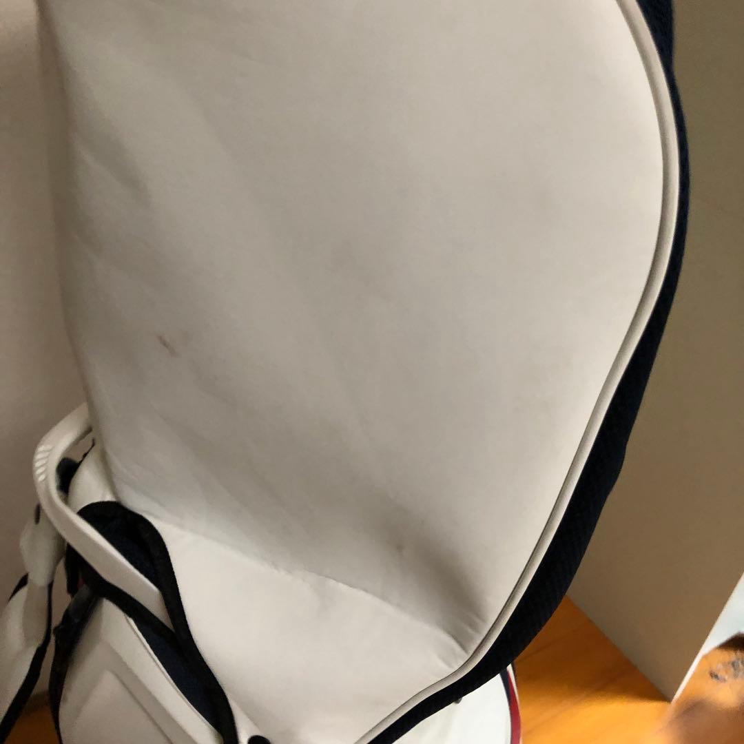 ニューバランス new balance キャディバッグ ホワイト フード付き