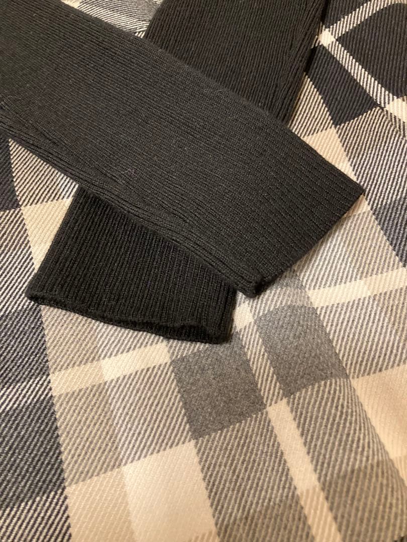 クリーニング済★BURBERRY BLUELABEL 長袖 ニット ワンピース