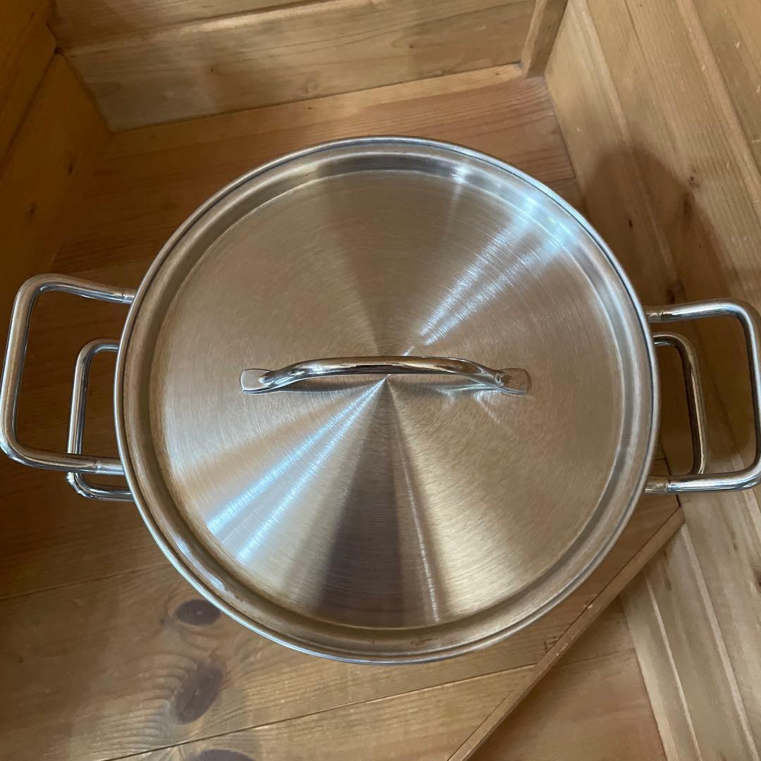 ELO gastroline ガストロライン両手鍋寸胴鍋 ストレーナー付き蓋付き