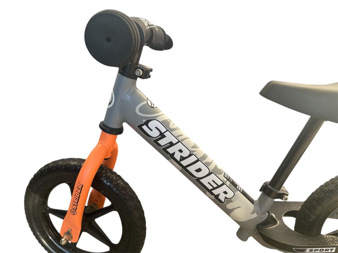STRIDER バランスバイク 神山隆二　限定モデル12インチ グレー・オレンジ