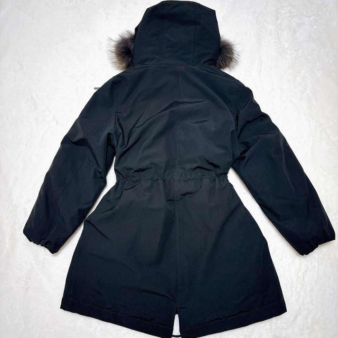 極美品✨23区　モッズダウンコート　フード　ファー　44 防寒　綿　フェザー