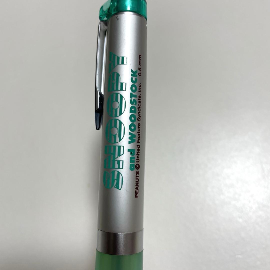 スヌーピー シャープペンシル 本体　アルファーゲル　シャープペン　レトロ　平成