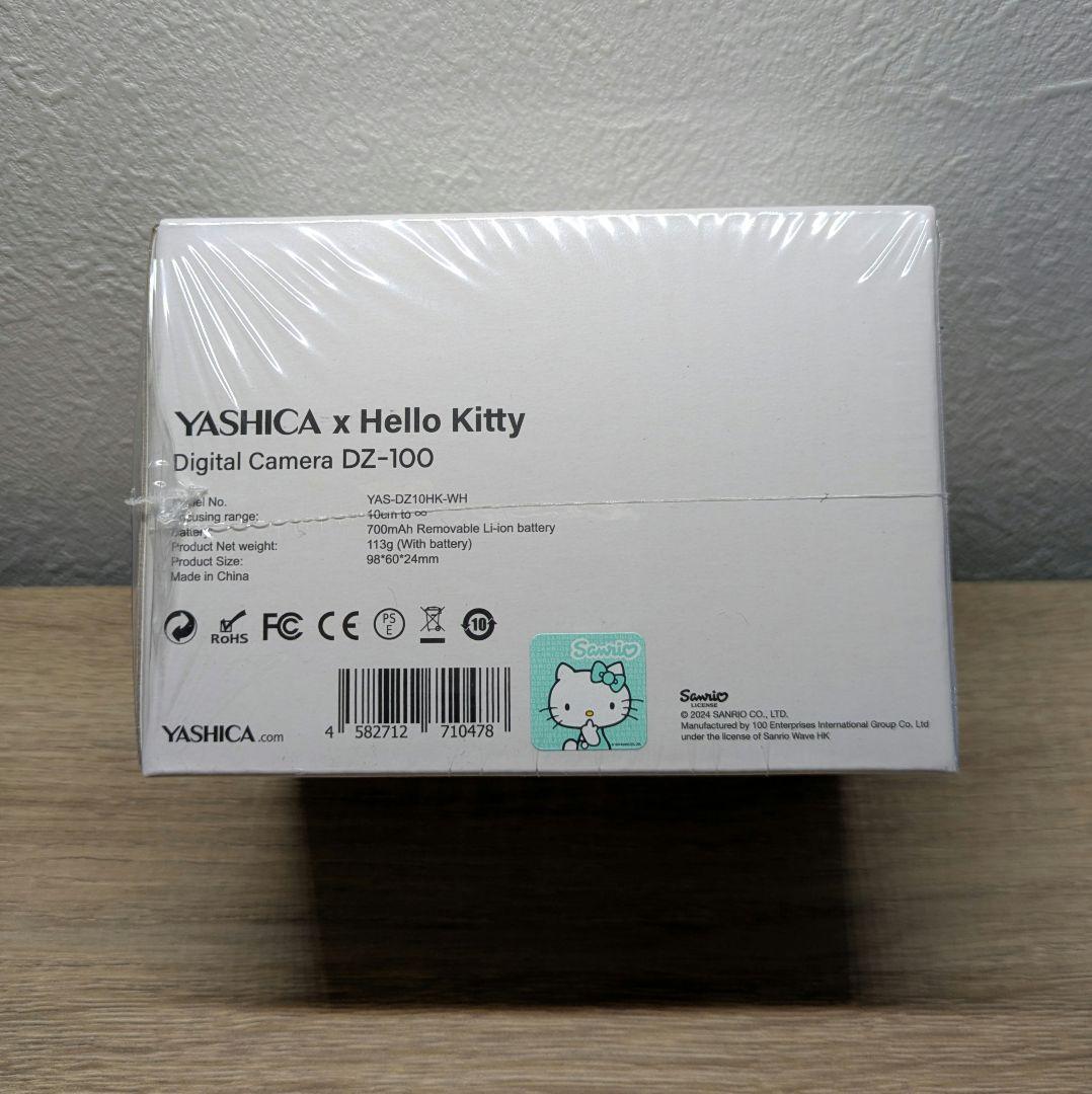 【新品】YASHICA × ハローキティ デジタルカメラ DZ-100 50周年