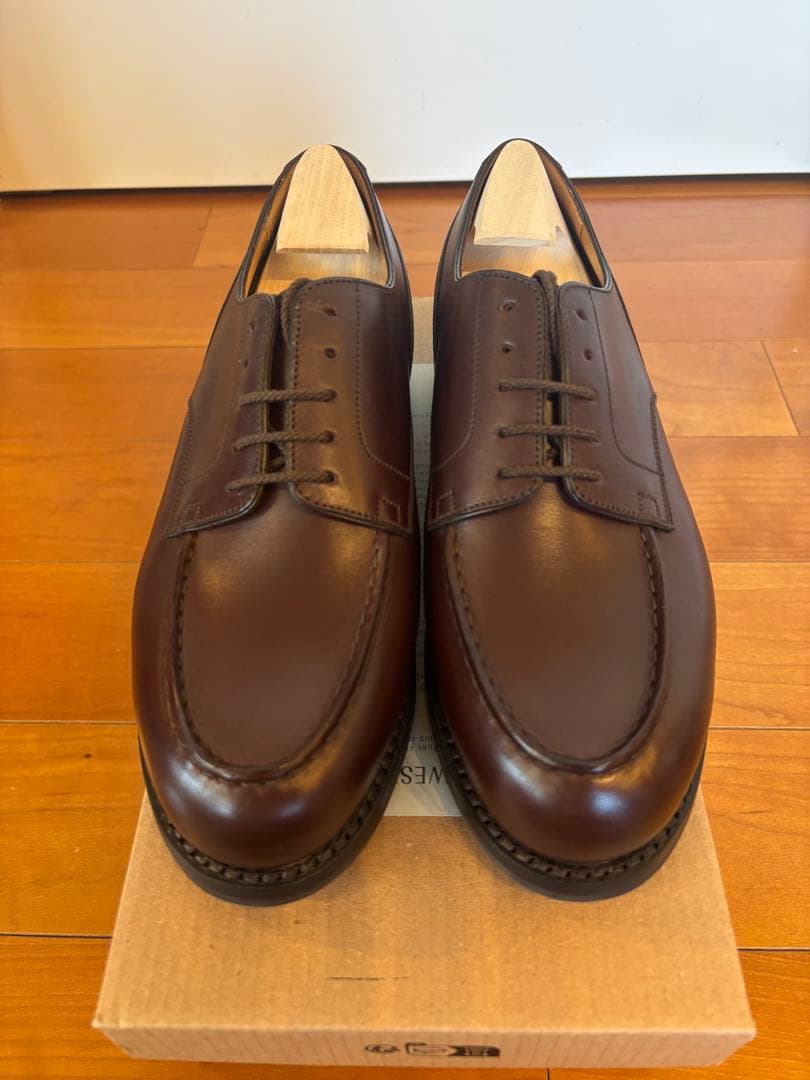 新品 J.M. WESTON Golf ゴルフ 641 6D 純正シューツリー付