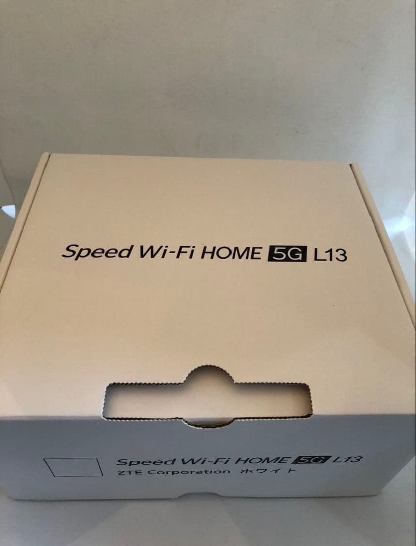ZTE Speed Wi-Fi  5G L13 本体