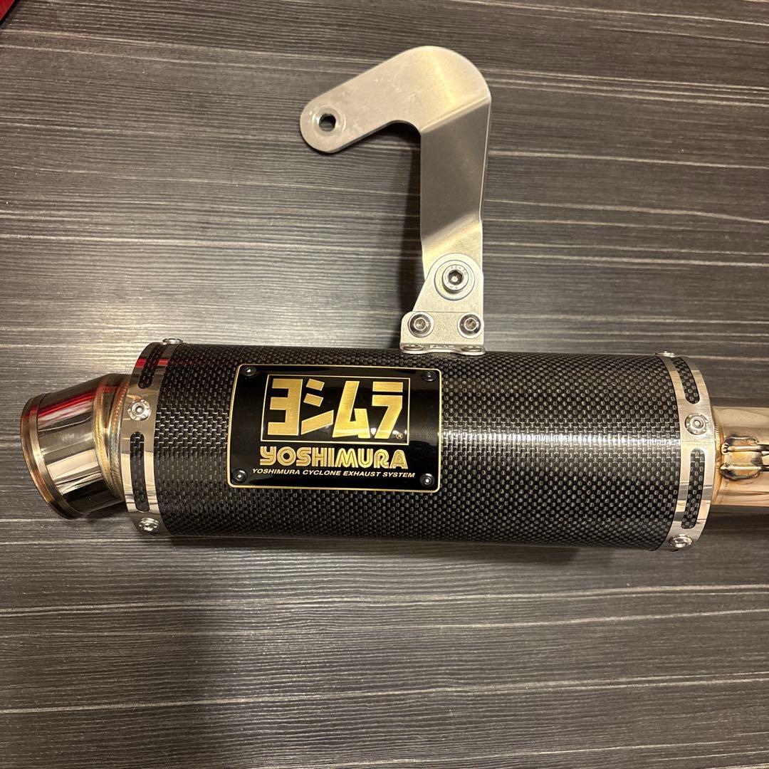 Monkey125 ヨシムラサイクロンマフラー、ヨシムラサイドカバー