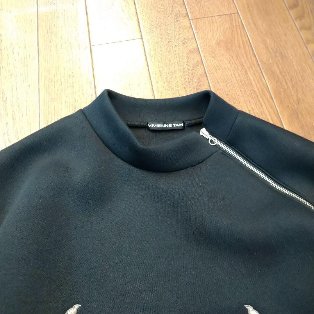 VIVIENNE TAM ドラゴン 刺繍 スウェット