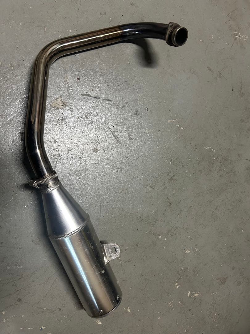 エイプ50 武川トラックロードマフラー　キャブ用