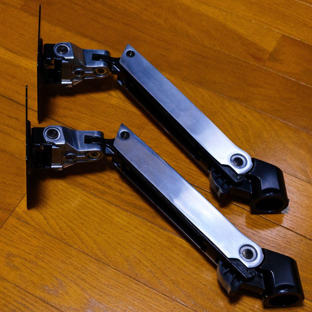 ERGOTRON LX デュアルスタッキングアーム 長身ポール(アルミニウム)