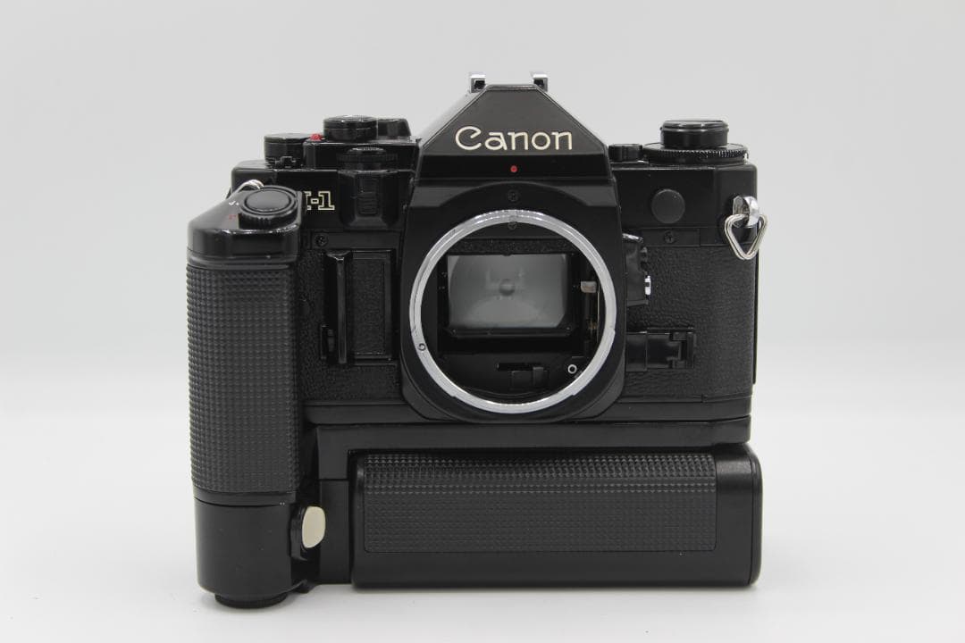 キャノン Canon A-1 ブラック モータードライブ バッテリーグリップ付き