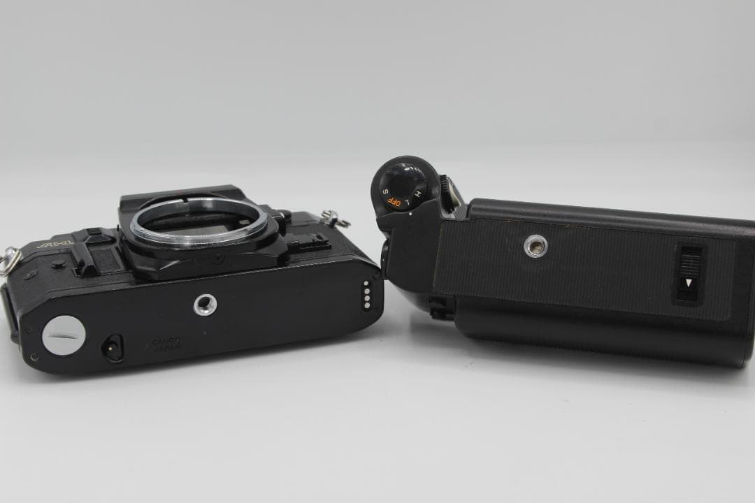 キャノン Canon A-1 ブラック モータードライブ バッテリーグリップ付き