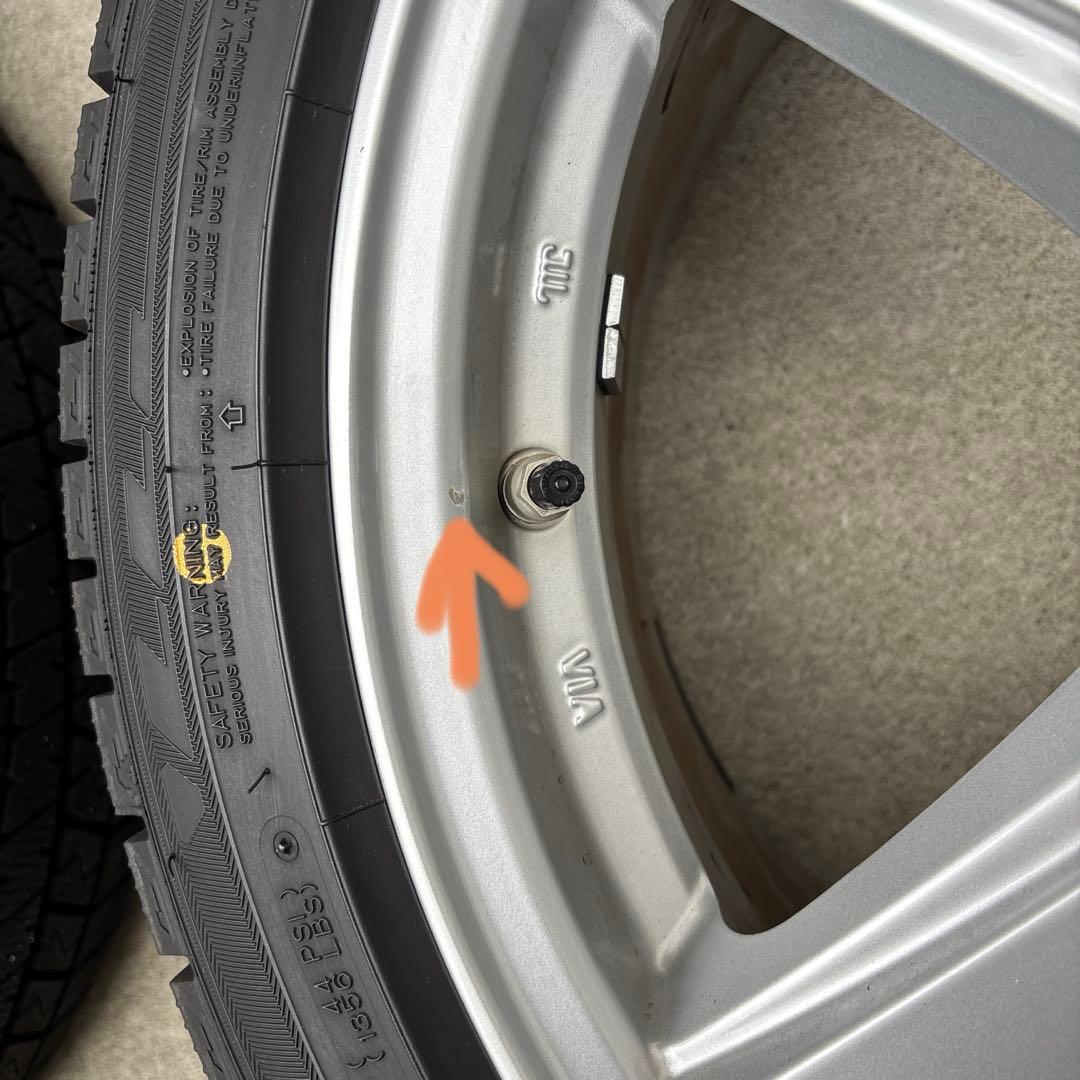 225/45R18 ダンロップ　スタッドレス&アルミセット