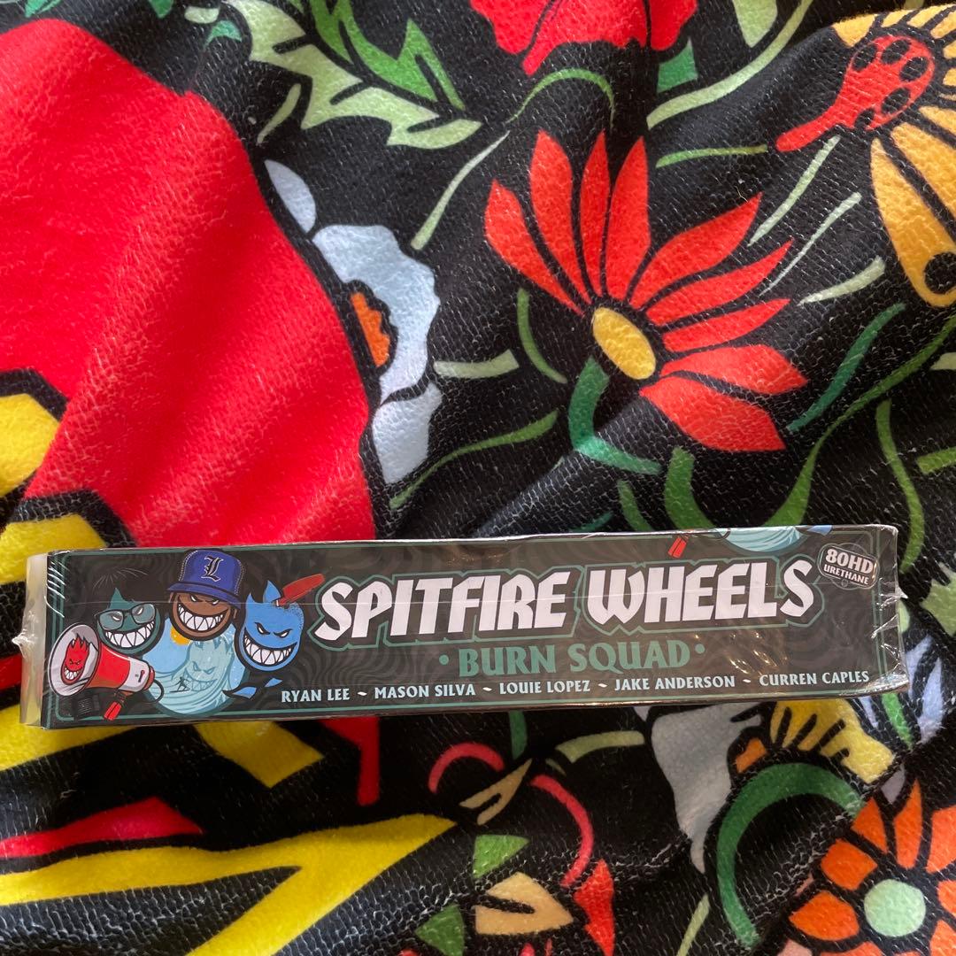 SPITFIRE BURN SQUADスケボーウィール　60mm80HD