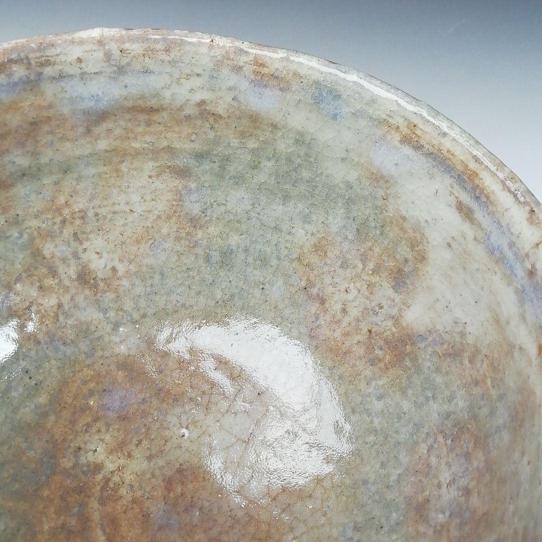 Ｔ８７　茶碗　『萩茶碗』『泉流山　吉賀大雅』　共箱　抹茶碗　茶道具