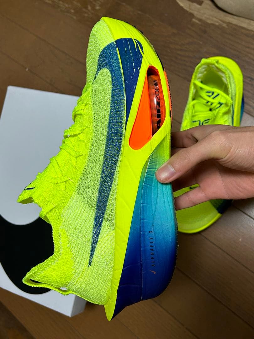 スパイク・シューズ Nike Alpha fly 3 volt 28cm