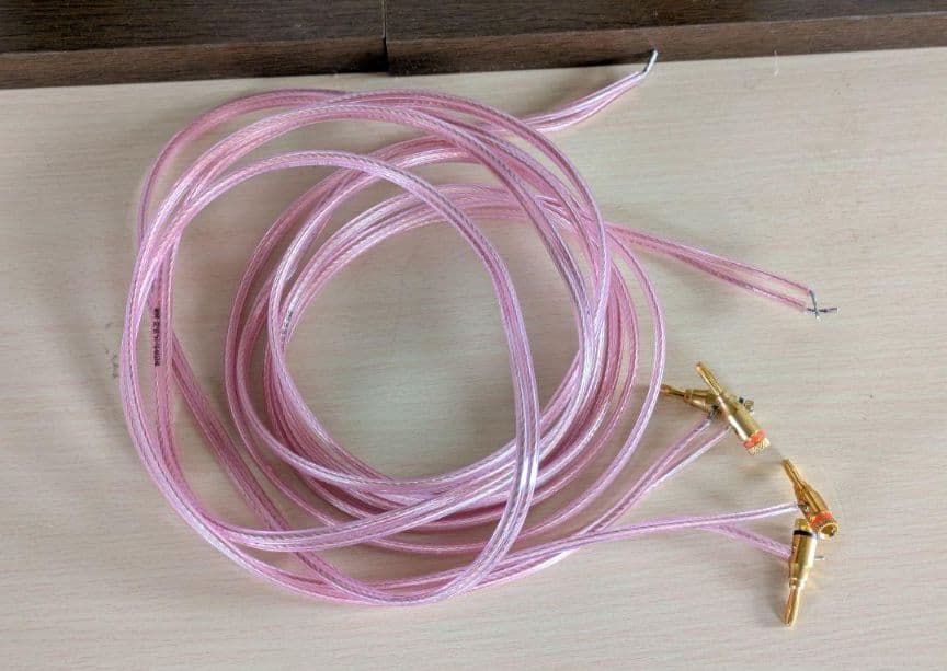 DENON SC-E717R 天然木使用！モンスターケーブル付き！