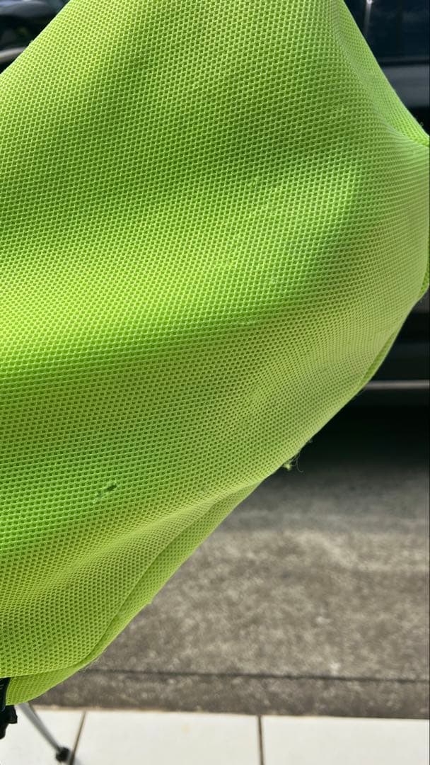 サイコバニー Psychobunny キャディバッグ 蛍光グリーン スタンド付き