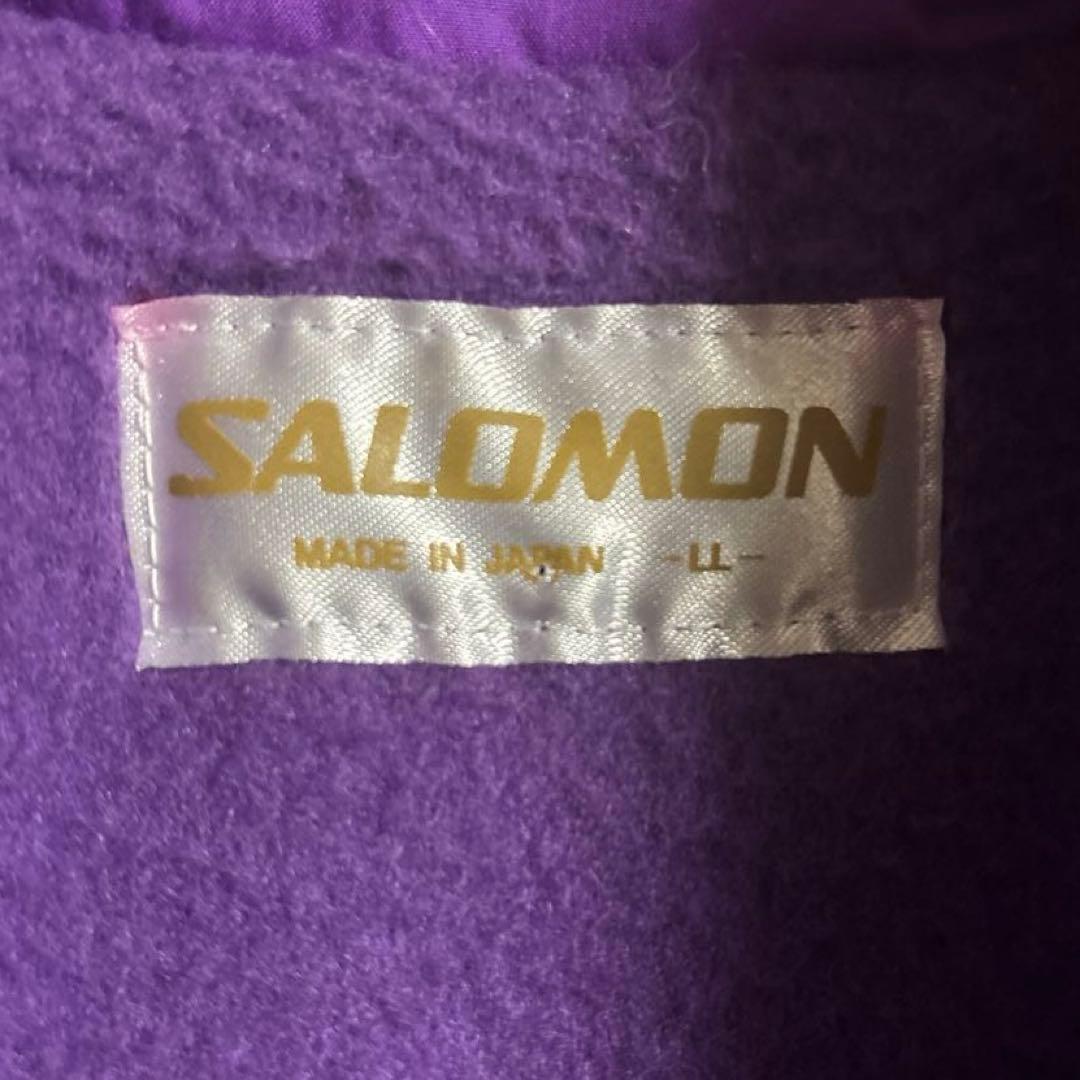 希少90sオールドOLD SALOMONヴィンテージスノージャケットバブルウェア