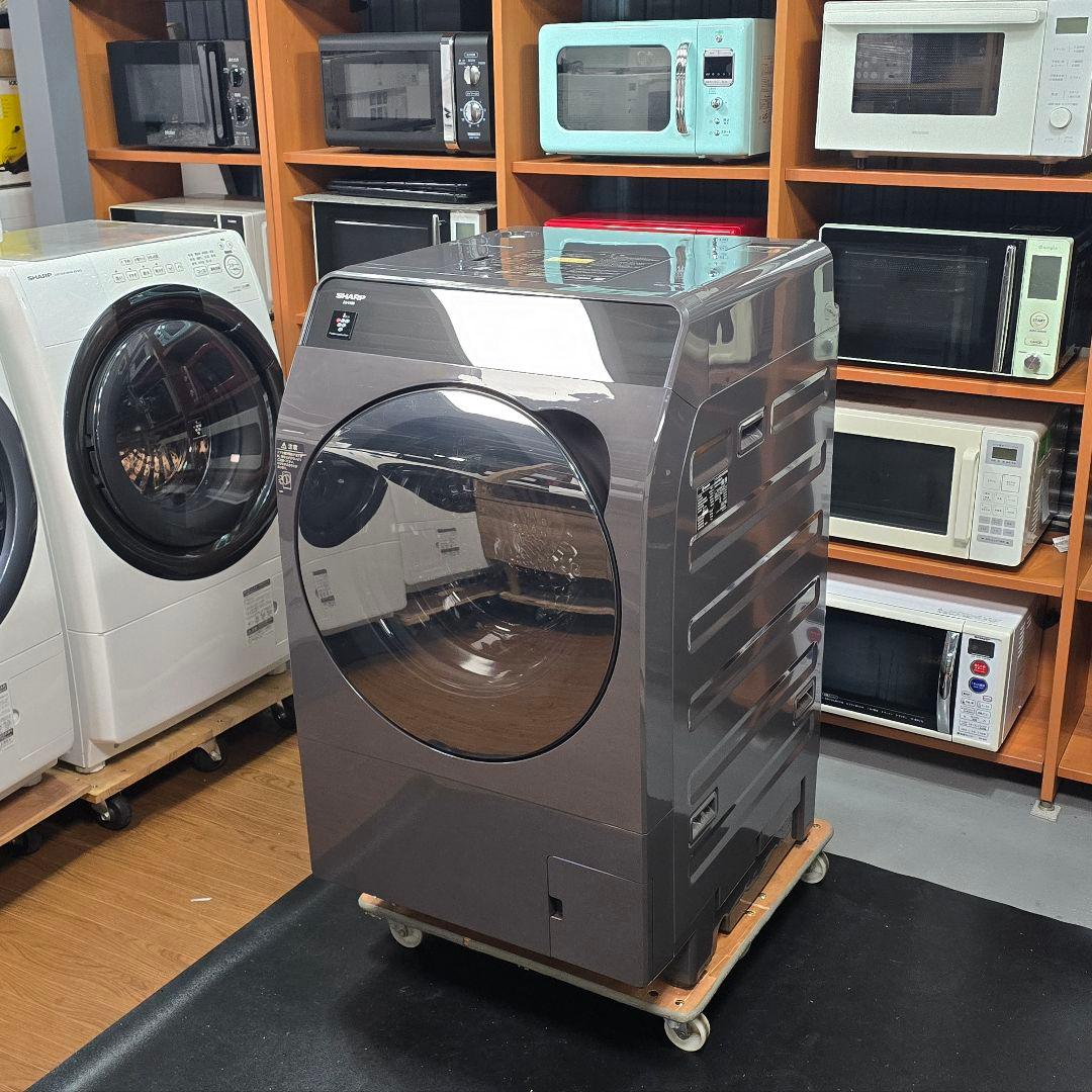 【完全分解洗浄済み】シャープ 10KG ドラム式洗濯機 2023年製