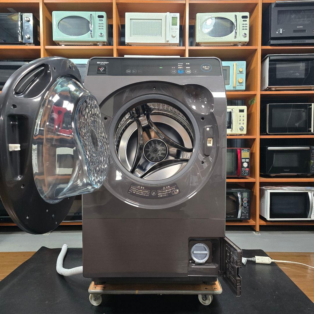 【完全分解洗浄済み】シャープ 10KG ドラム式洗濯機 2023年製