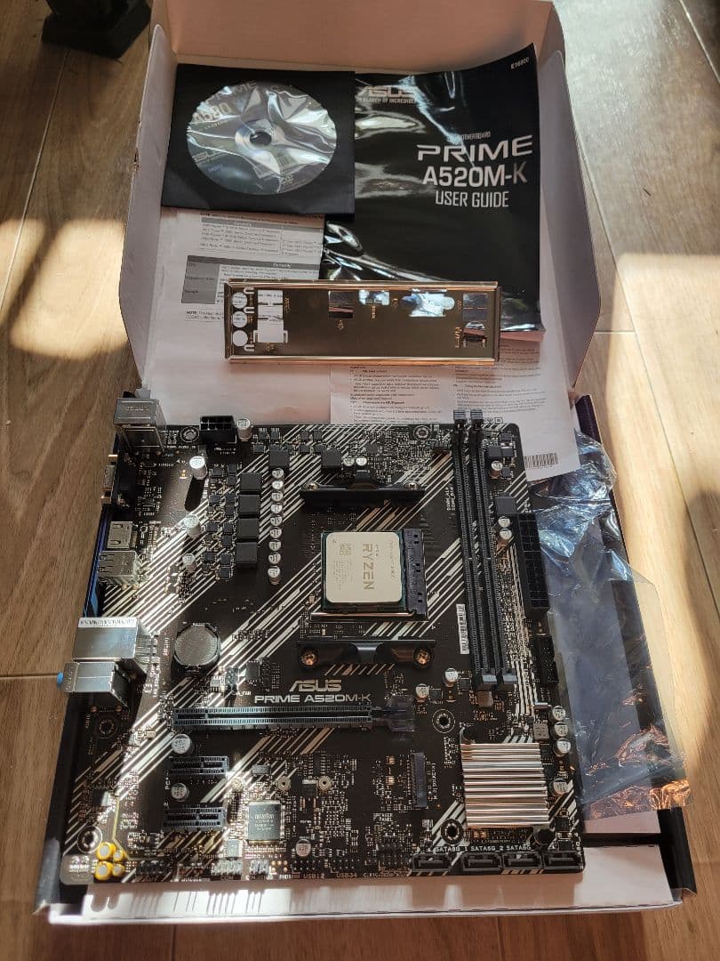 ワ*ン様 ASUS PRIME A520M-K マザーボードプロセッサセット