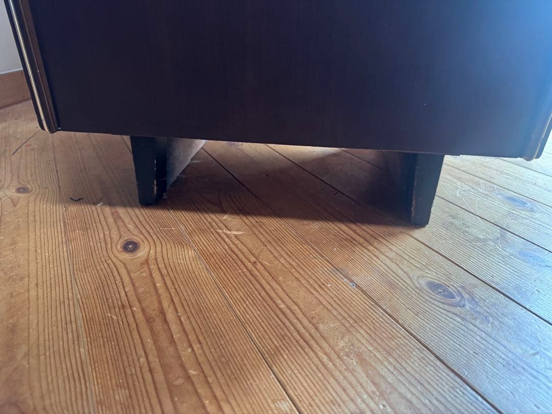 アンティークレコードキャビネット　レコード棚　レコードラック　ビンテージ