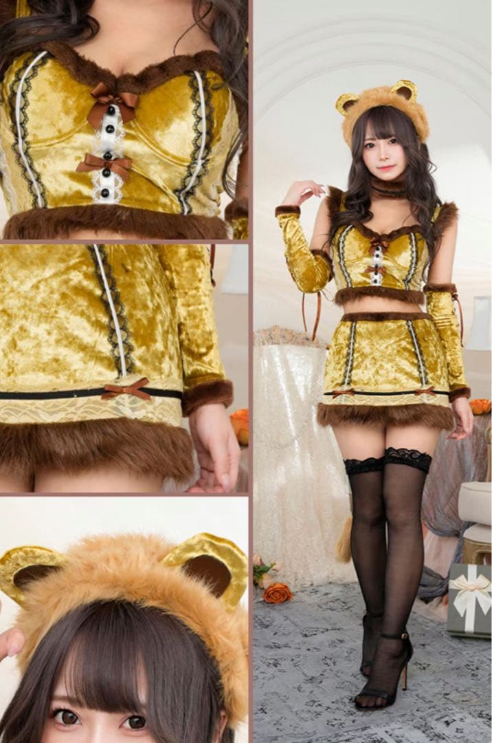 【新品】もこもこライオン・ドーリーアニマル【Malymoon/マリームーン】