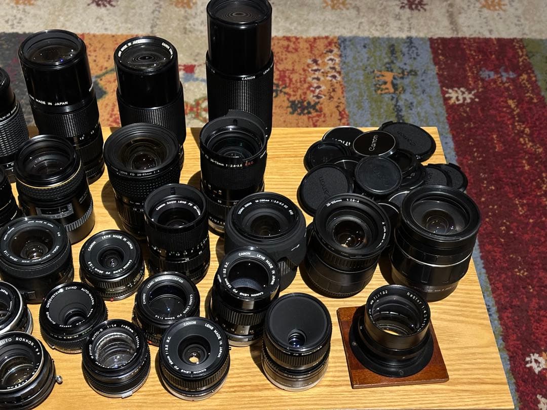 養*テ様 レンズ まとめ canon Olympus minolta Nikon